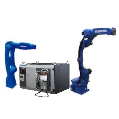 6 Axis Robotic Arm Yaskawa GP12 With CNGBS Security Fence For Automated Handling As Universal Robot