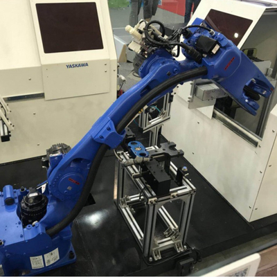 6 Axis Robotic Arm Yaskawa GP12 With CNGBS Security Fence For Automated Handling As Universal Robot