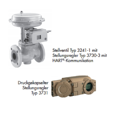 Samson Pneumatic Smart Positioner 3730-3 3730-2  with YTC SPTM-5V Smart position Tramsmitter for Chinese valve