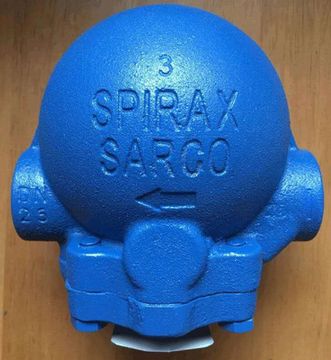 Stable And Reliable Blue Spirax Sarco Valves Floating Ball Steam Drain Valve with Valve Positioner for Industrial Pipe