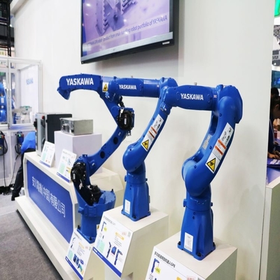 Robotic Arm 6 Axis Yaskawa GP25 With CNGBS Robot Dress Pack For Handling Robot Automation