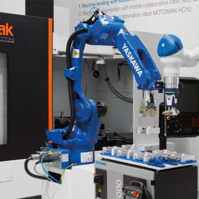 Robotic Arm 6 Axis Yaskawa GP25 With CNGBS Robot Dress Pack For Handling Robot Automation