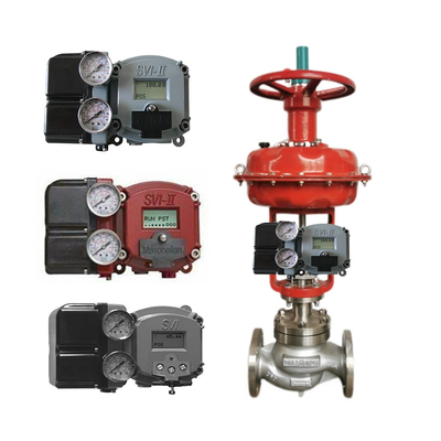 Pneumatic Actuator With Masoneilan digital Valve Positioner SVI2 AP-21113111 SVI2 AP-21123121 with chinese control valve