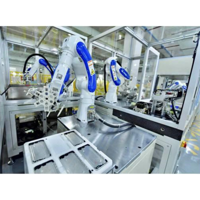 Handling Robotic Arm 6 Axis Yaskawa GP50 With CNGBS Robot Gripper For Handling Universal Robot