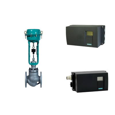China's Pneumatic Valve with Siemens SIPART PS2 Valve Positioner In Polycarbonate Enclosure With Aluminu