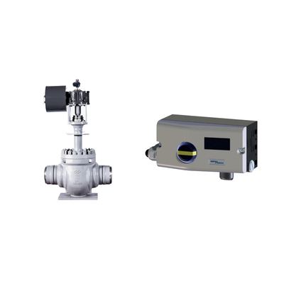Pneumatic Valve With Spirax Sarco Smart Valve Positioner SP7-10-11 And Fisher 67CFR Filter Regulator