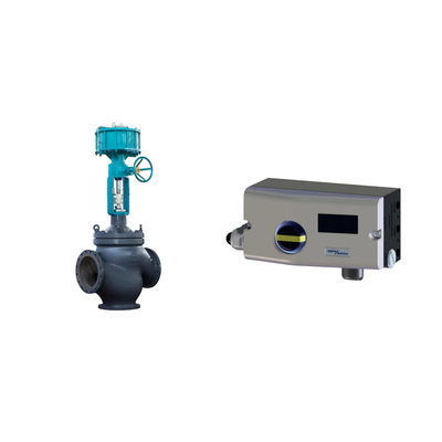 Pneumatic Valve With Spirax Sarco Smart Valve Positioner SP7-10-11 And Fisher 67CFR Filter Regulator