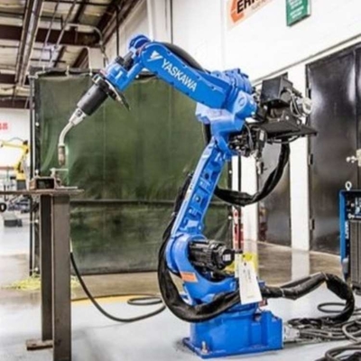 Yaskawa AR1440 Welding Robotic Arm With CNGBS Robot Welding Positioner For Automated Welding Robot