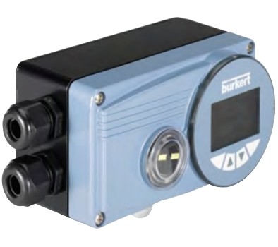 Burkert Digital electro-pneumatic positione Type 8792 valve positioner with Chinese brand control valve and actuator