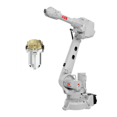6 Axis Robot Arm ABB IRB1600-10/1.45 With CNGBS Hand Gripper As Industrial Robot For Handling