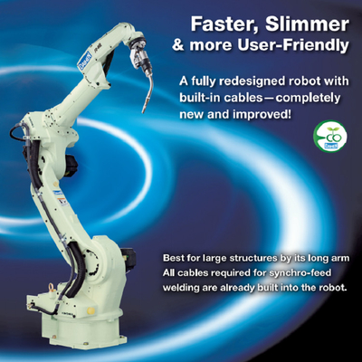 OTC Industrial Robot FD-B6L With 2008MM Reach With ARC Welders And Welding Machine DM350