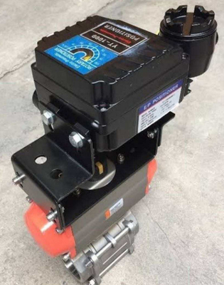 KOSO Control Valve 220C Globe Valves With 6400RB 6500RA 7300RB Pneumatic Type Actuator With YT-3300 Valve Positioner