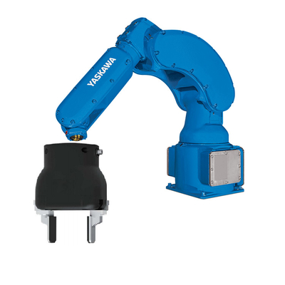 Car Painting Robotic Arm 6 Axis Yaskawa MPX1150 With CNGBS Robot Gripper For Painting Robot Wall