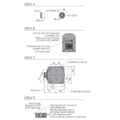 Industrial Assembly Robot GP8 With 8KG Payload, Robotic Arm As Pick And Place Machine