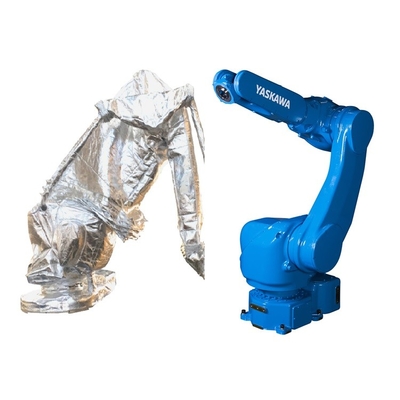 6 Axis Painting Robotic Arm Yaskawa MPX1950 With CNGBS Robot Clothes For Automated Painting Robot