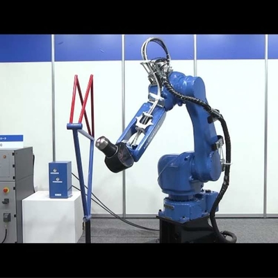 6 Axis Painting Robotic Arm Yaskawa MPX1950 With CNGBS Robot Clothes For Automated Painting Robot