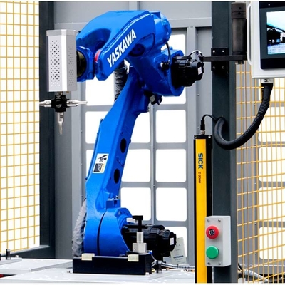 6 Axis Painting Robotic Arm Yaskawa MPX1950 With CNGBS Robot Clothes For Automated Painting Robot
