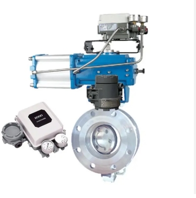 Control Valve With KOSO PPA800 Valve Positioner Valve Control Positioner As Stock