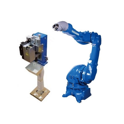 Painting 6 Axis Robotic Arm Yaskawa MPX2600 With CNGBS Gun Cleaning Station For Painting Robot