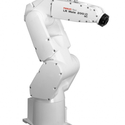 FANUC LR Mate 200iD 6 Axis Industrial Robot Arm With CNGBS Gripper For Engine Assembly