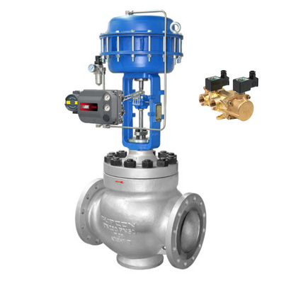 Stable and Durable Fish-Er Valve DVC6200 Positioner with ASCO Solenoid Valve For Pneumatic Control Valve In Stock