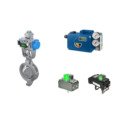 Chinese Pneumatic Control Valve With Intelligent Original Foxboro SRD991 Valve Positioner And Rotork Limit Switch