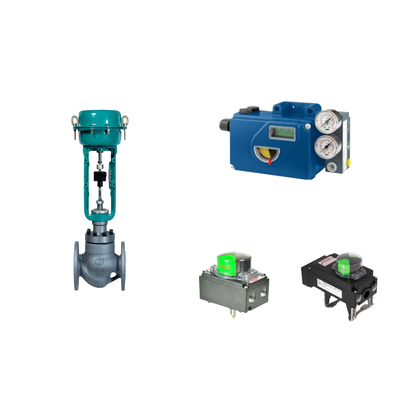 Chinese Pneumatic Control Valve With Intelligent Original Foxboro SRD991 Valve Positioner And Rotork Limit Switch