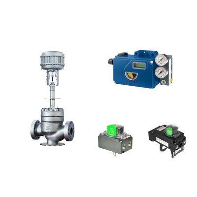 Chinese Pneumatic Control Valve With Intelligent Original Foxboro SRD991 Valve Positioner And Rotork Limit Switch