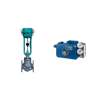 Chinese Pneumatic Control Valve With Intelligent Original Foxboro SRD991 Valve Positioner And Burkert Solenoid Valve