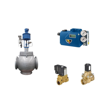 Chinese Pneumatic Control Valve With Intelligent Original Foxboro SRD991 Valve Positioner And Burkert Solenoid Valve