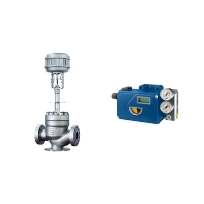 Chinese Pneumatic Control Valve With Intelligent Original Foxboro SRD991 Valve Positioner And Burkert Solenoid Valve