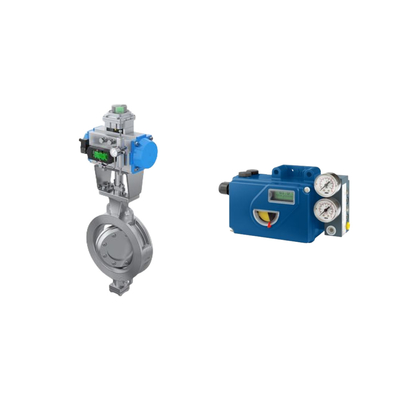 Chinese Pneumatic Control Valve With Intelligent Original Foxboro SRD991 Valve Positioner And Burkert Solenoid Valve