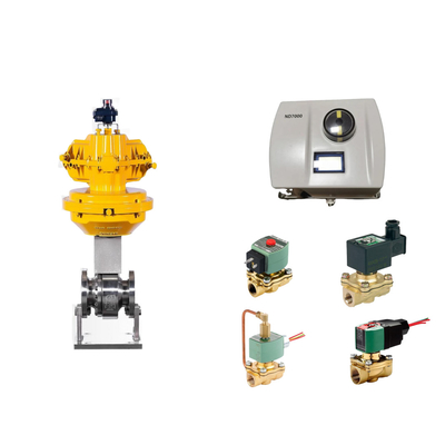 Pneumatic  Control Valve with Neles ND7000 Intelligent  Valve Positioner With Asco Solenoid Valve As Valve Supplier Sto