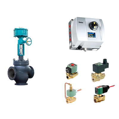 Chinese Pneumatic  Control Valve with Neles ND9000 Intelligent  Valve Positioner With Asco Solenoid Valve Stock Supplier