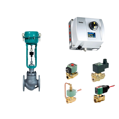 Chinese Pneumatic  Control Valve with Neles ND9000 Intelligent  Valve Positioner With Asco Solenoid Valve Stock Supplier