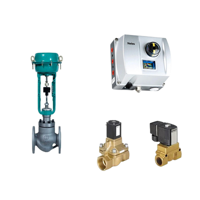 Chinese Pneumatic  Control Valve with Neles ND9000 Intelligent  Valve Positioner And Burkert Solenoid Valve