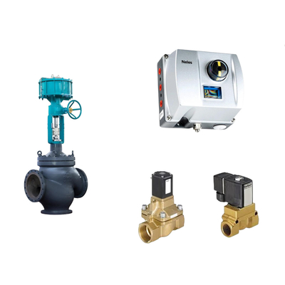 Chinese Pneumatic  Control Valve with Neles ND9000 Intelligent  Valve Positioner And Burkert Solenoid Valve