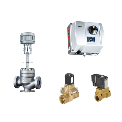 Chinese Pneumatic  Control Valve with Neles ND9000 Intelligent  Valve Positioner And Burkert Solenoid Valve