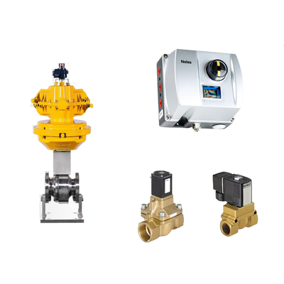 Chinese Pneumatic  Control Valve with Neles ND9000 Intelligent  Valve Positioner And Burkert Solenoid Valve