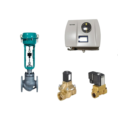 Chinese Pneumatic Control Valve With Intelligent Original Neles ND7000Valve Positioner And Burkert Solenoid Valve