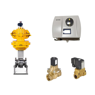 Chinese Pneumatic Control Valve With Intelligent Original Neles ND7000Valve Positioner And Burkert Solenoid Valve