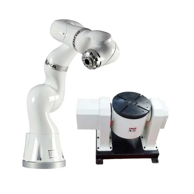 7 Axis Robotic Arm Kuka LBR Iiwa 14 R820 CR With CNGBS Welding Positioner For Welding Robot