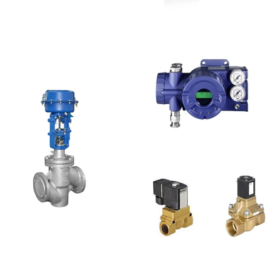 Chinese Pneumatic Control Valve With Intelligent Original Foxboro SRD960 Valve Positioner And Burkert Solenoid Valve