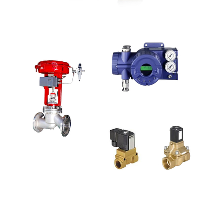 Chinese Pneumatic Control Valve With Intelligent Original Foxboro SRD960 Valve Positioner And Burkert Solenoid Valve