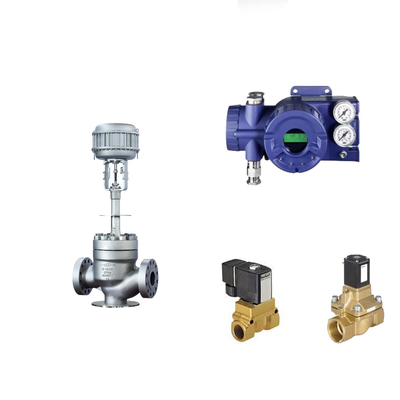 Chinese Pneumatic Control Valve With Intelligent Original Foxboro SRD960 Valve Positioner And Burkert Solenoid Valve