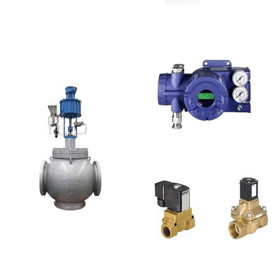 Chinese Pneumatic Control Valve With Intelligent Original Foxboro SRD960 Valve Positioner And Burkert Solenoid Valve