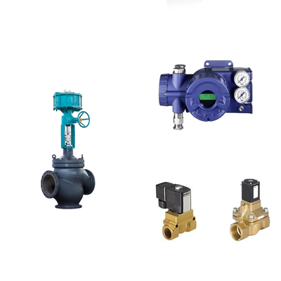 Chinese Pneumatic Control Valve With Intelligent Original Foxboro SRD960 Valve Positioner And Burkert Solenoid Valve