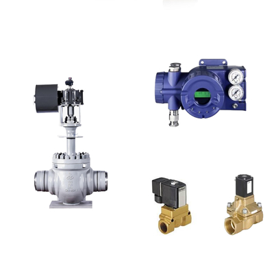 Chinese Pneumatic Control Valve With Intelligent Original Foxboro SRD960 Valve Positioner And Burkert Solenoid Valve