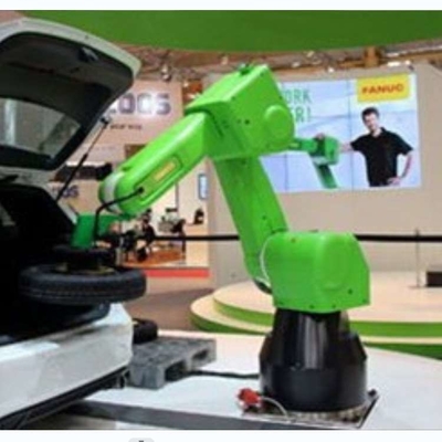Cnc Robotic Arm 6 Axis Fanuc CR-4iA With CNGBS Robot Dress Pack For Collaborative Robot Welding