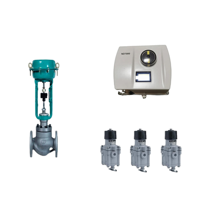 Chinese Pneumatic Control Valve With Intelligent Original Neles ND7000Valve Positioner And EMERSON limit switch